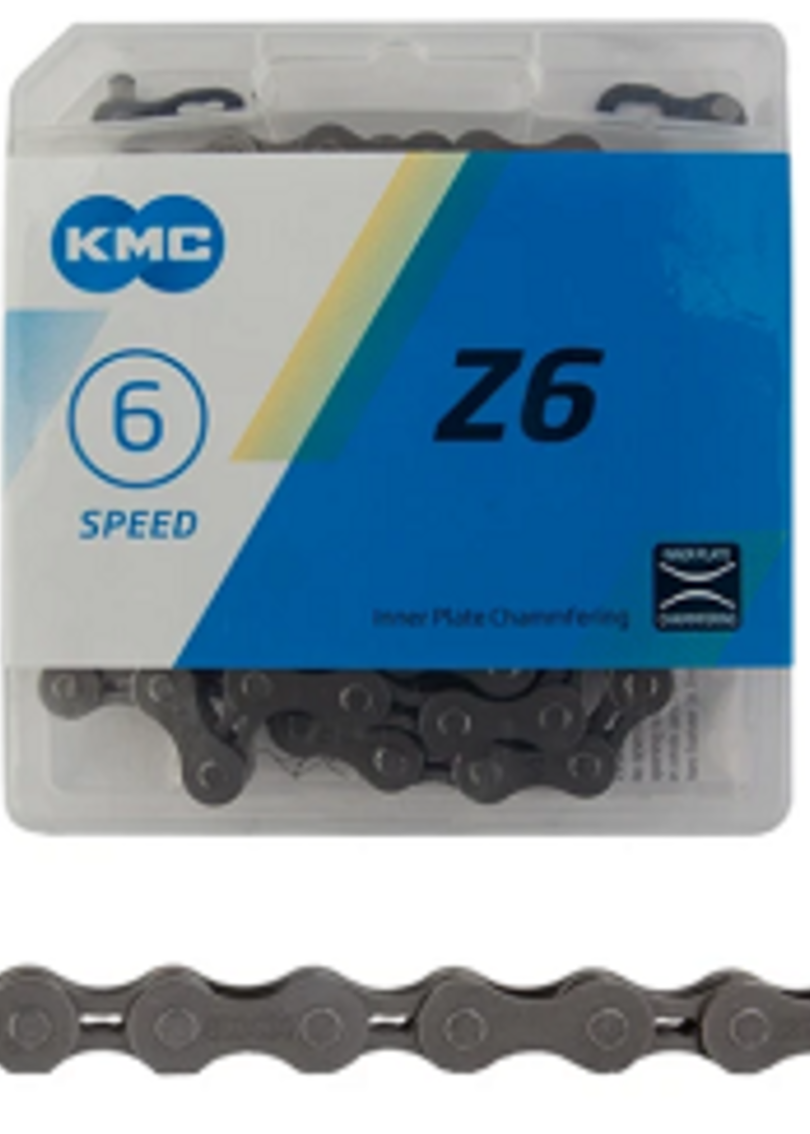 KMC KMC Z6 brown/grey 5/6 speed 116 links