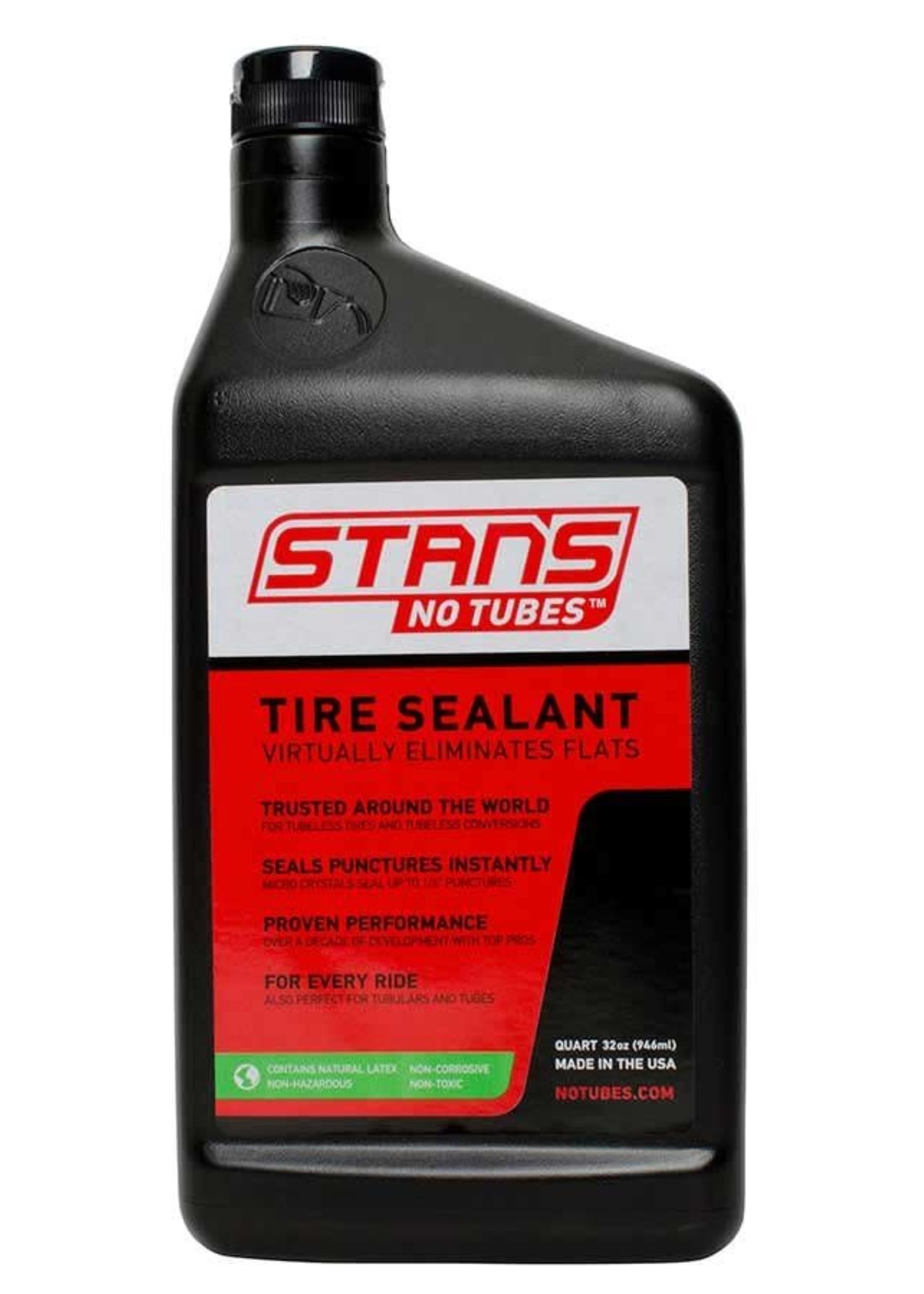 Stans Stan's No Tubes, Pre-mixed sealant, Quart (32oz 946ml)