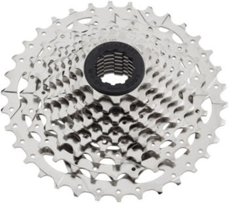 microSHIFT microSHIFT H09 Cassette - 9 Speed, 11-36t, Silver, Nickel Plated