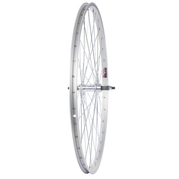 Wheel Shop Alex X101 Silver Rear Wheel, 700C / 622, Bolt-on, Freewheel