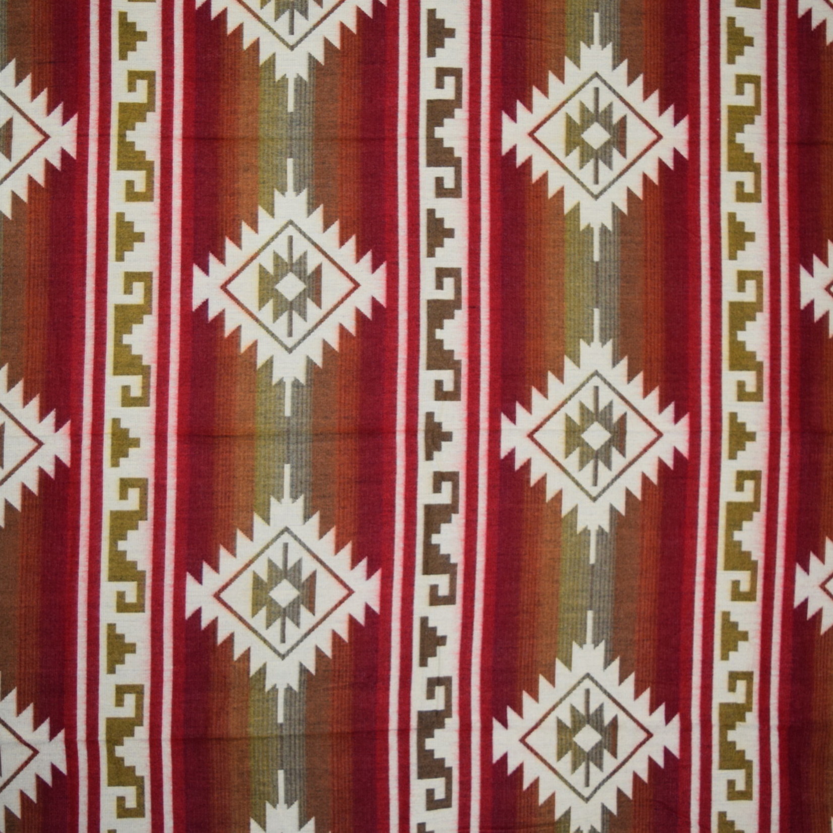Wool Blankets - Red Border Thread