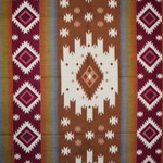Wool Blankets - Brown Border Thread