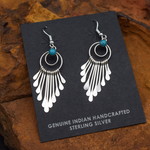 DELVIN ARMSTRONG TURQUOISE EARRINGS