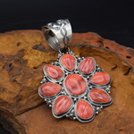 RED SPINY PENDANT