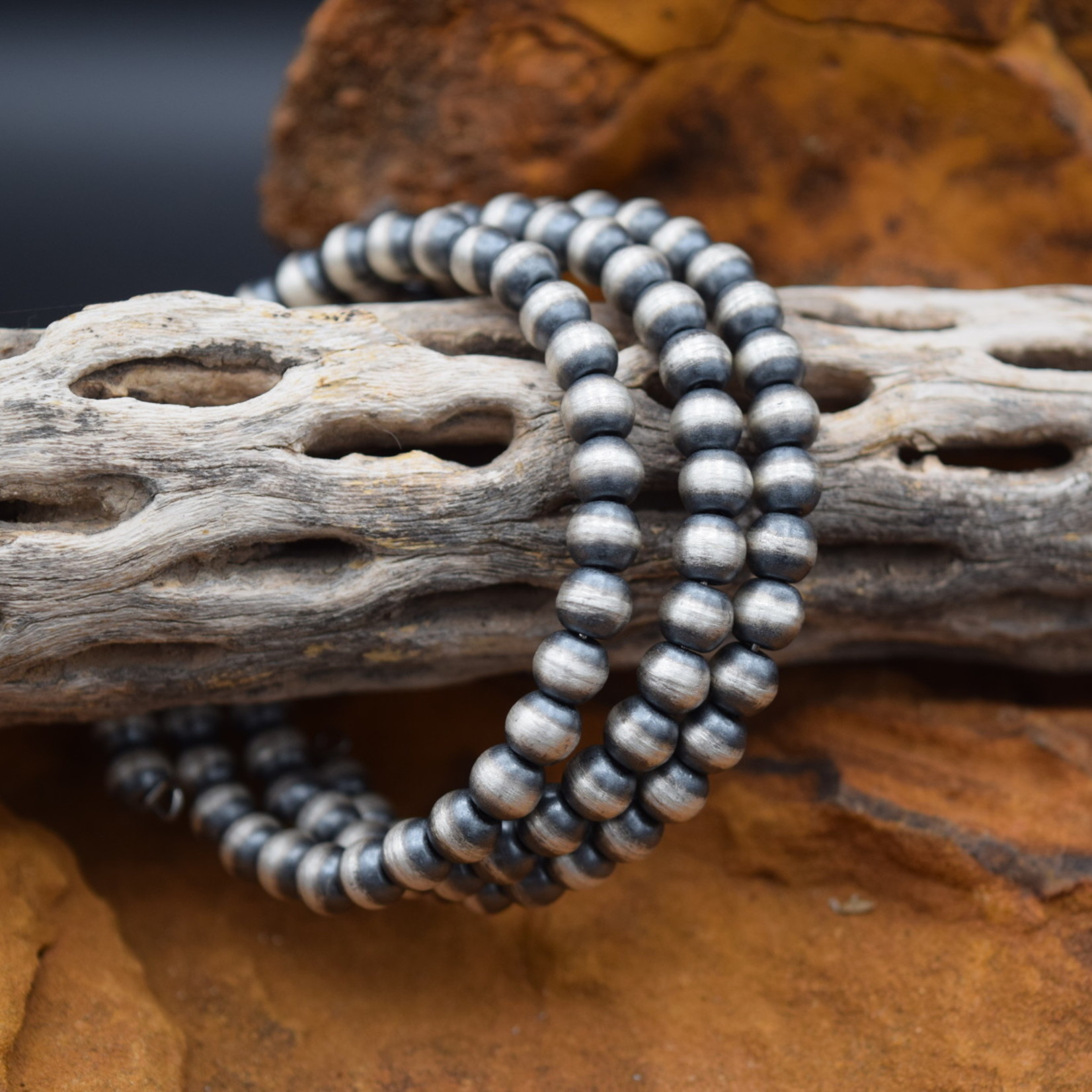 NAVAJO PEARL WRAP BRACELET