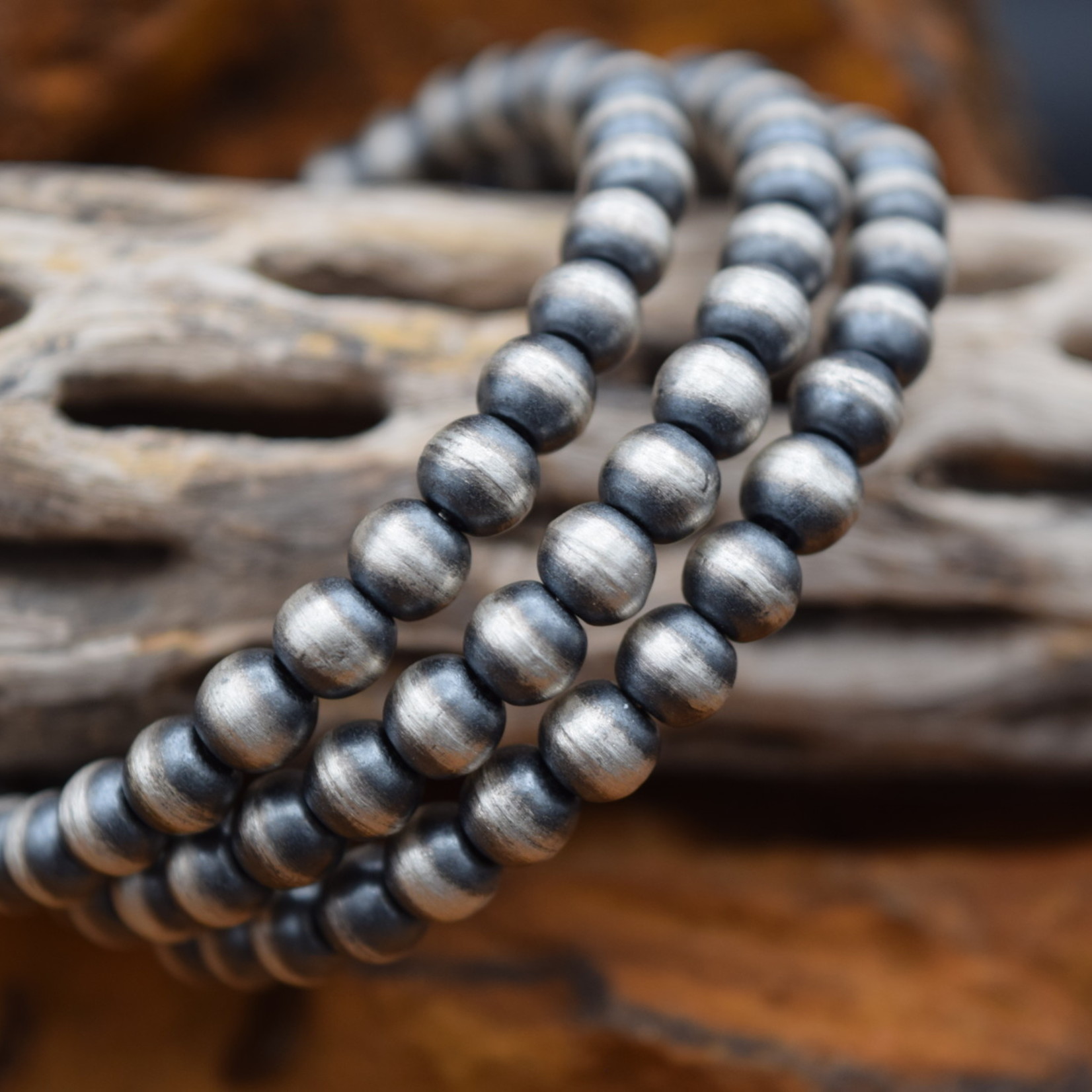 NAVAJO PEARL WRAP BRACELET