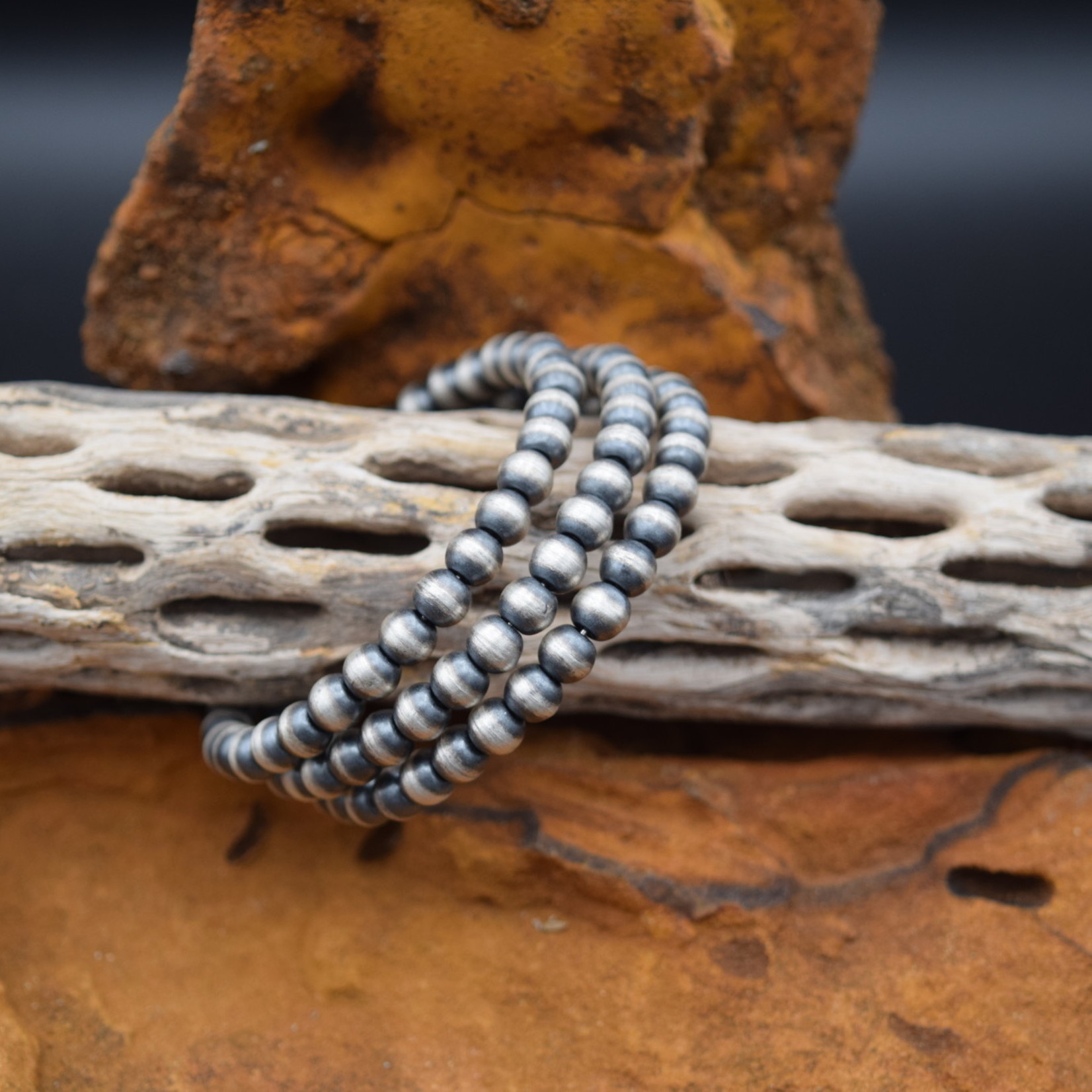 NAVAJO PEARL WRAP BRACELET