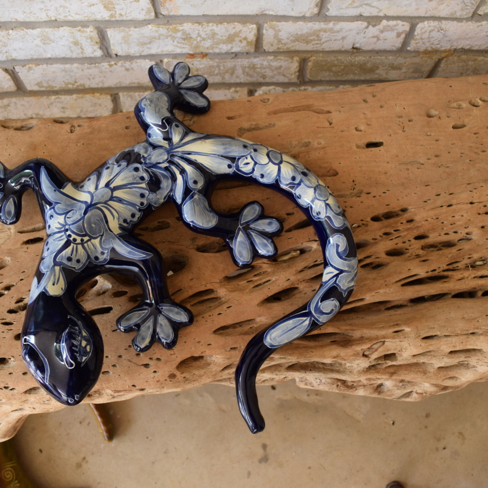 Ceramic Gecko [Blue]