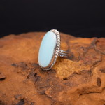 Soft Blue Turquoise Ring (Size: 5)