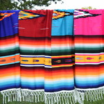 Saltillo Serape Blanket (8 Color Options)