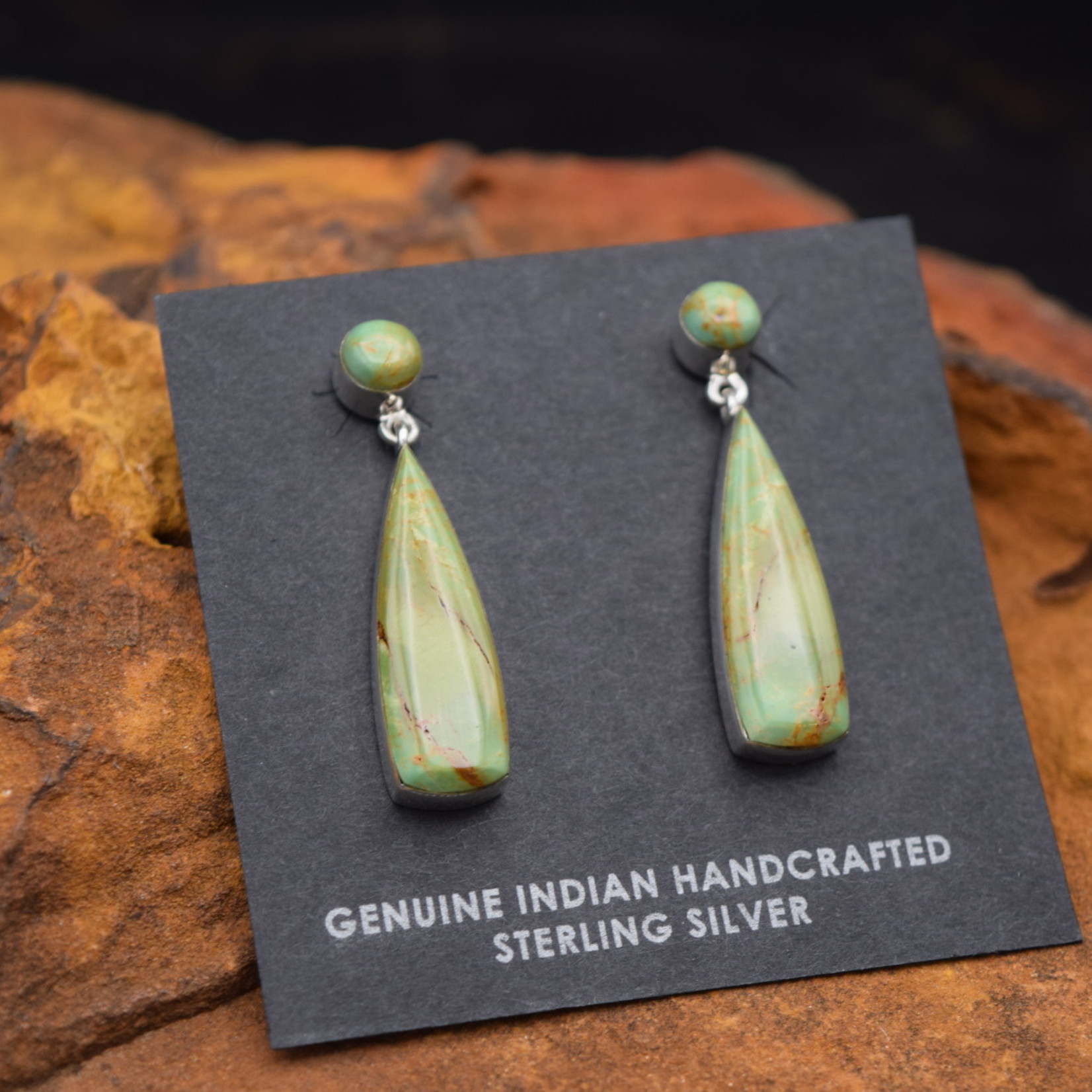 Green Valley Turquoise Earrings