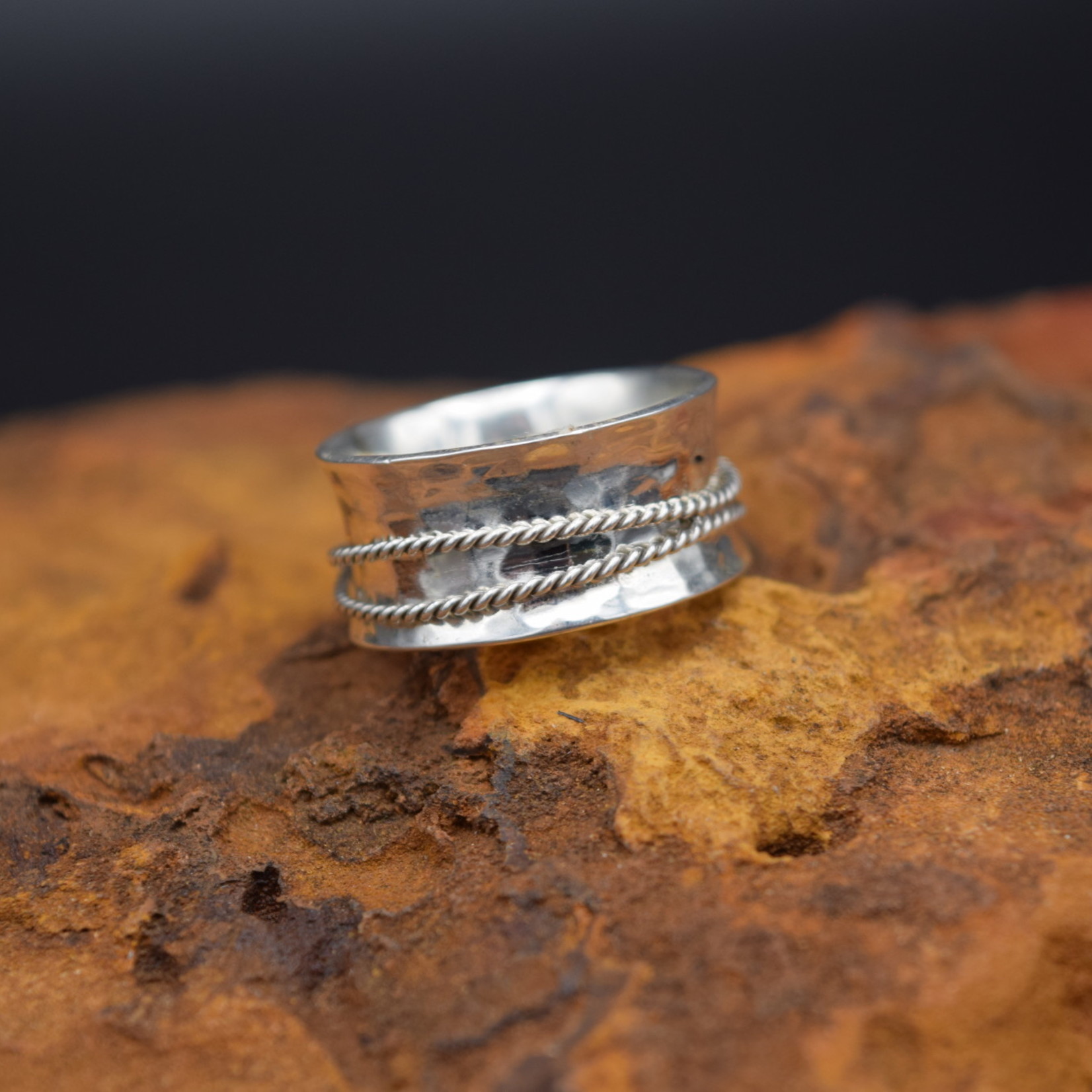Silver Band (Size: 8)
