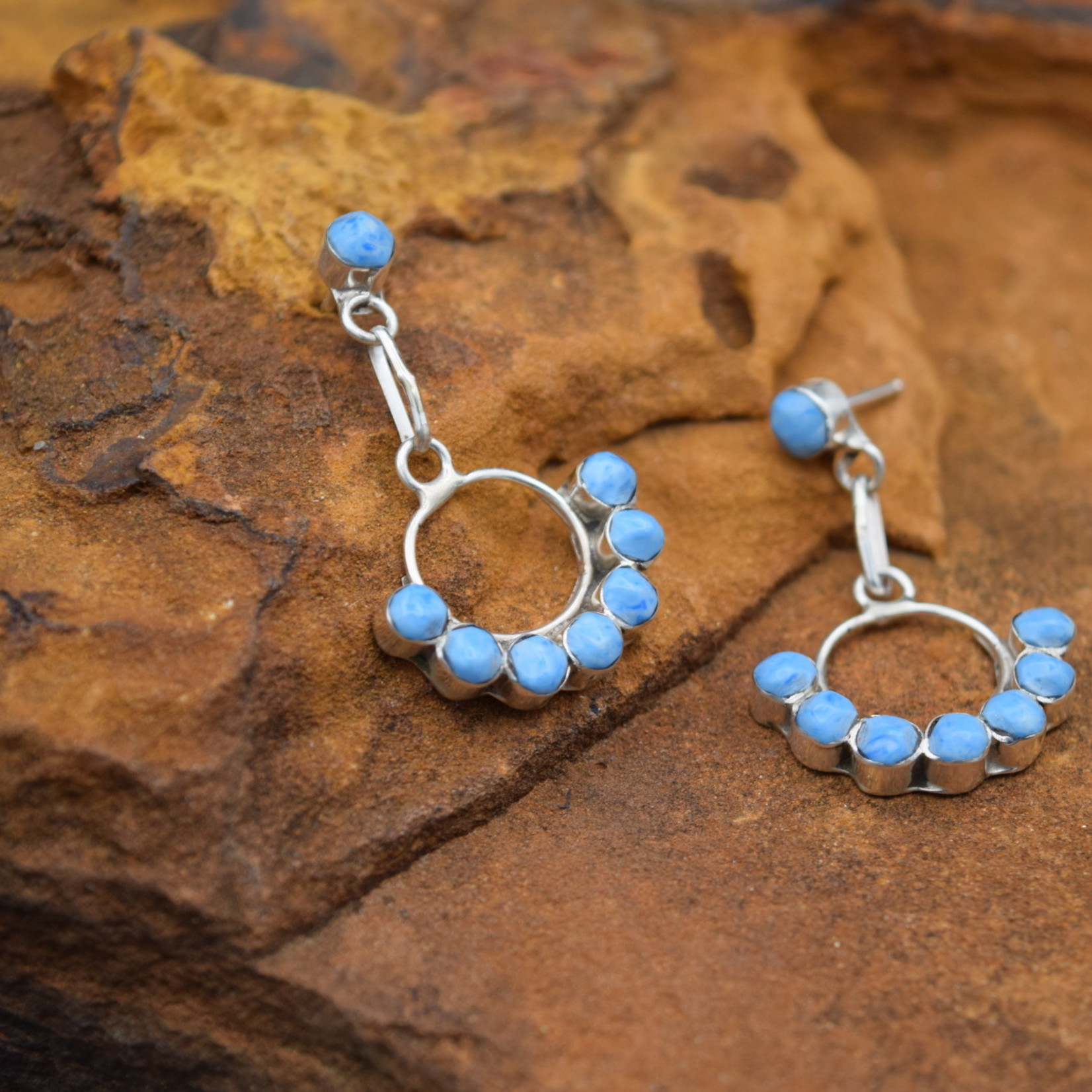 Erma Esalalio Zuni Earrings