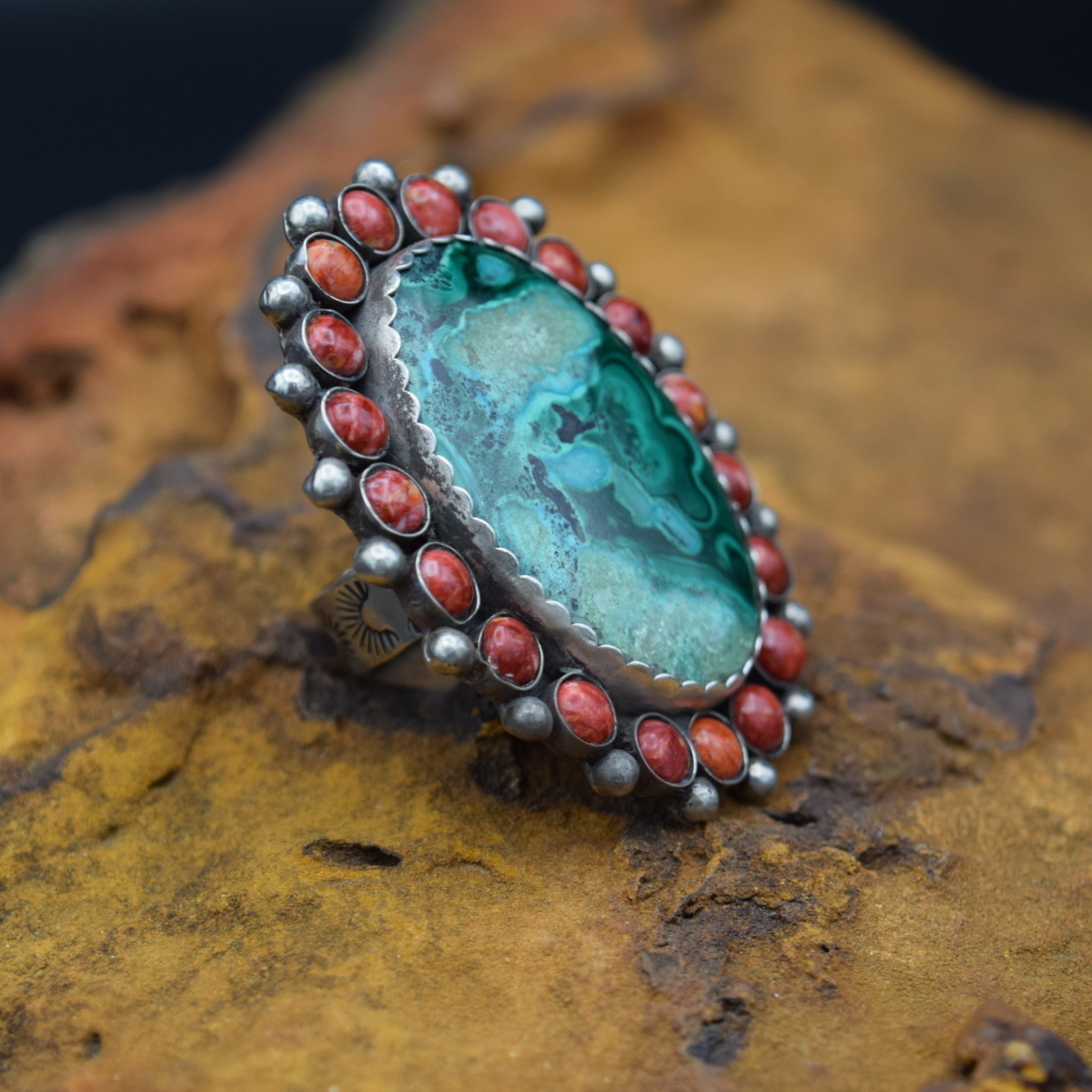 Coral and shop turquoise jewelry