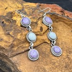 LARIMAR - CHARIOTTE EARRINGS