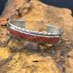 RED CORAL STACKER CUFF  [6.25"]