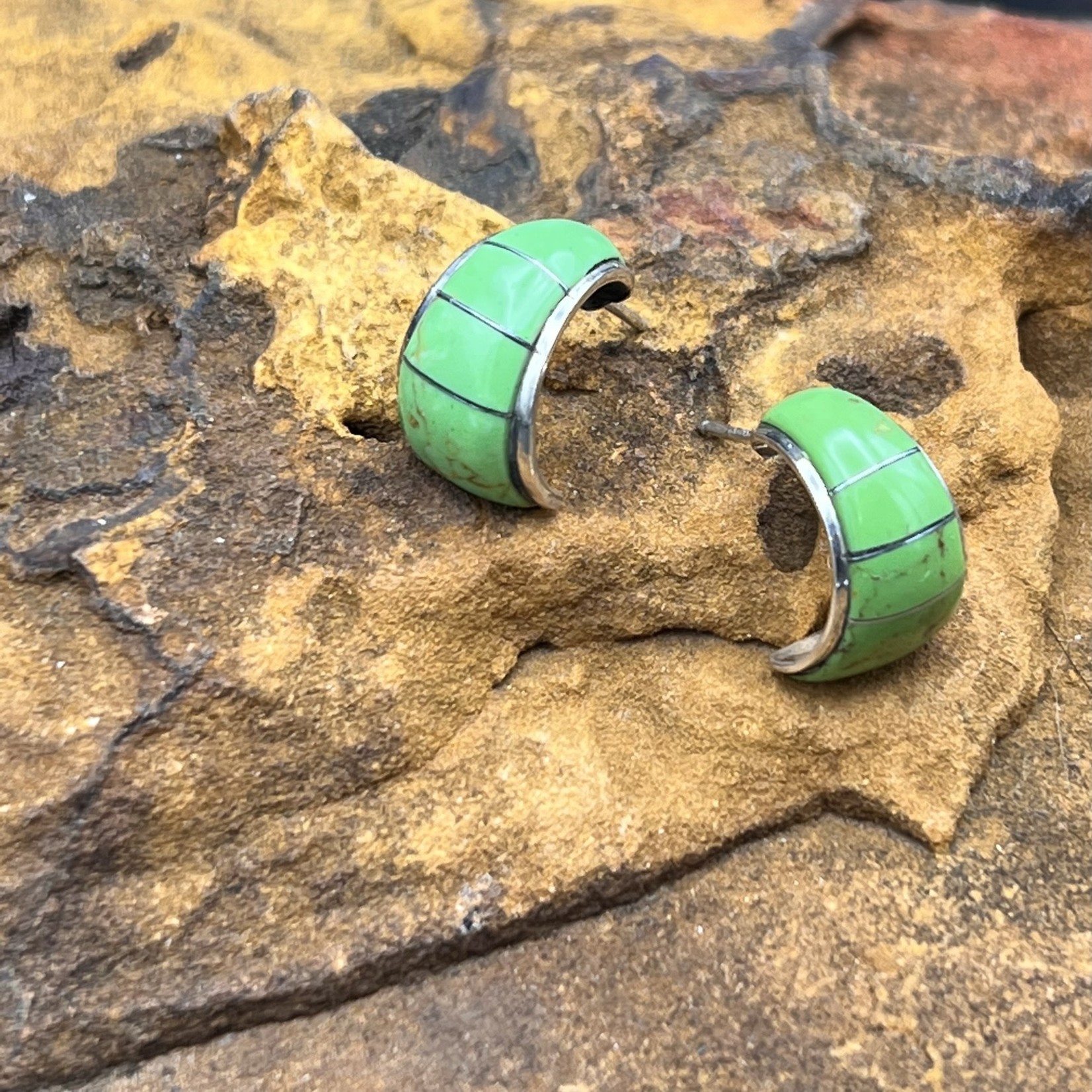 Gaspeite Earrings