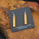 RON CHAVEZ SLAB EARRINGS