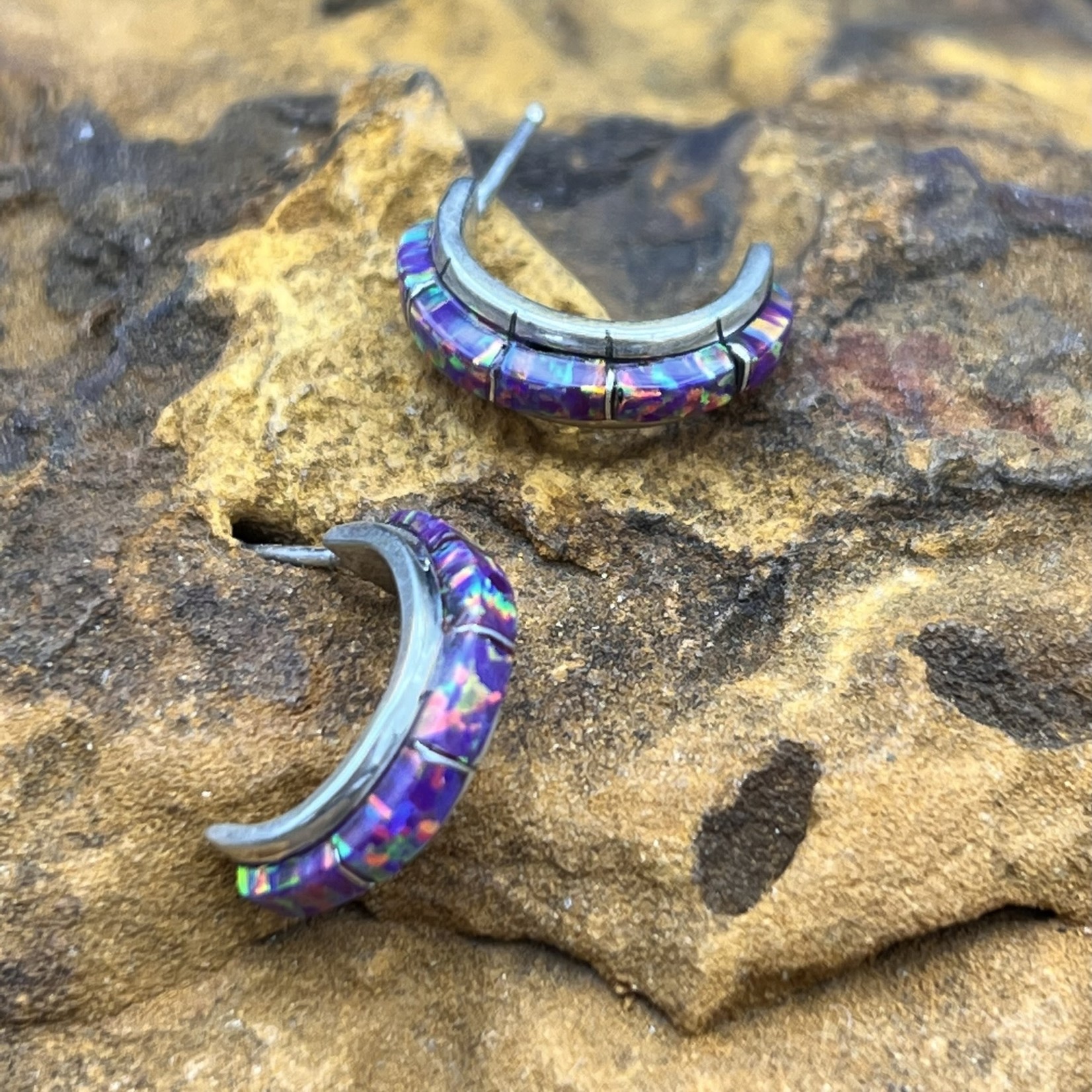 Zuni 2024 opal earrings