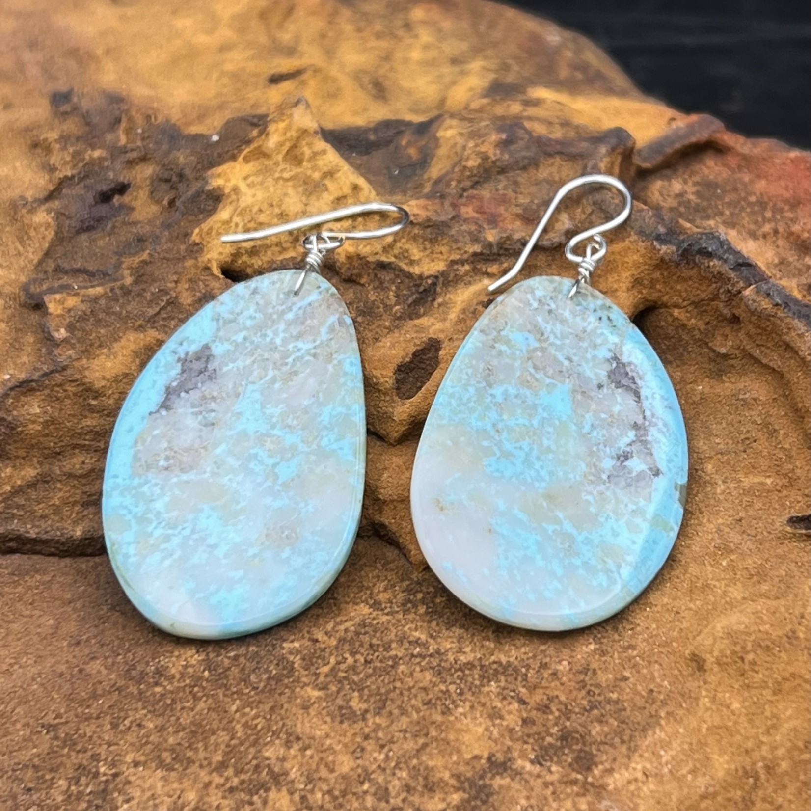 RON CHAVEZ SLAB EARRINGS