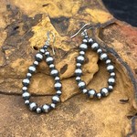 NAVAJO PEARL EARRINGS