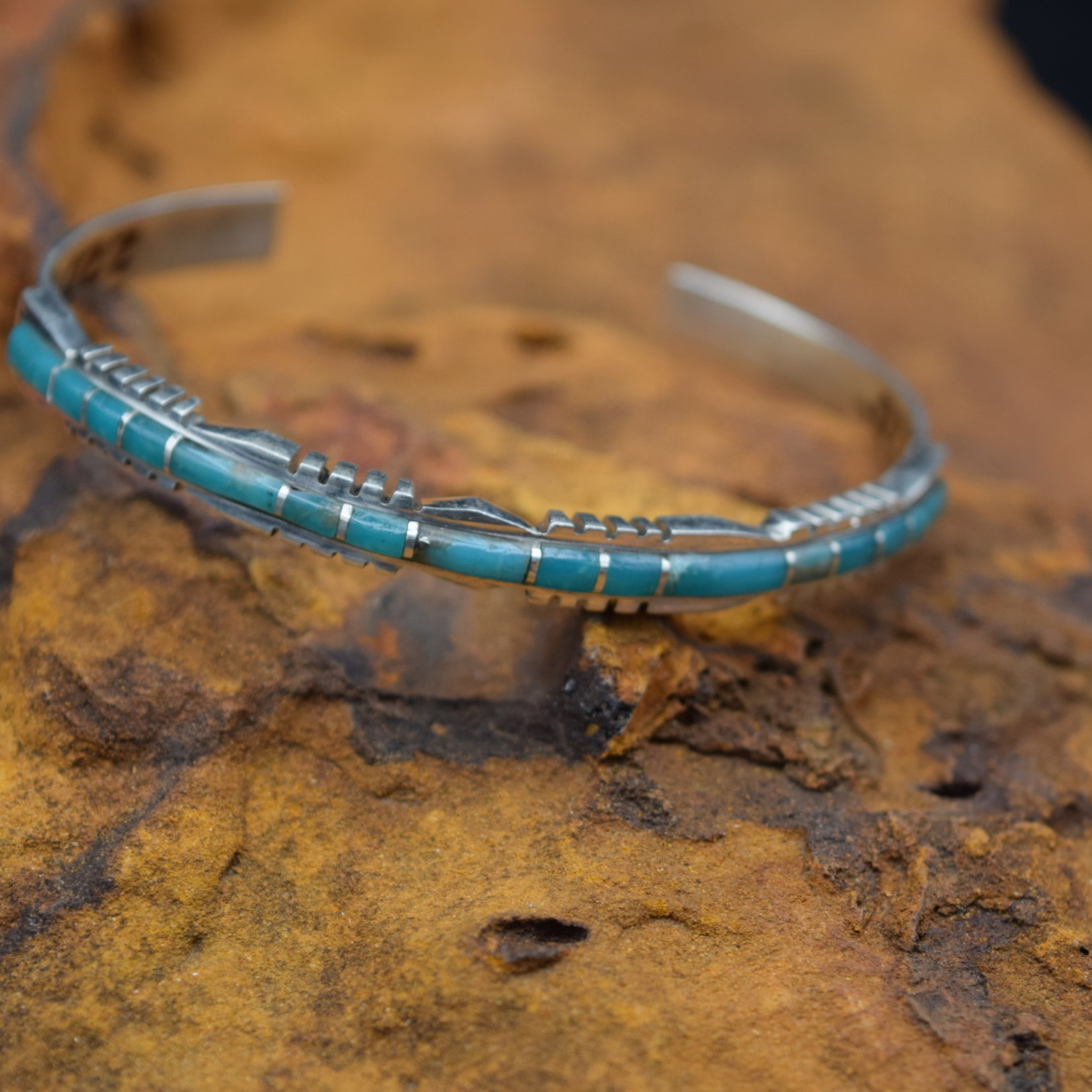 SHELDON LALIO CUFF, ZUNI (6.5")