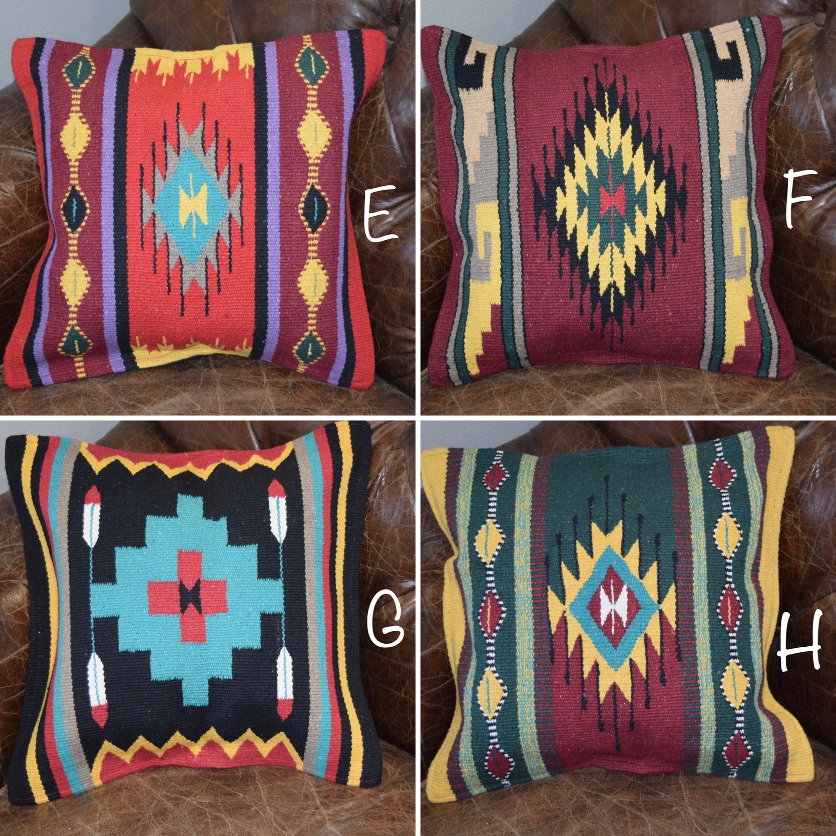 Aztec Cotton Pillow Cover