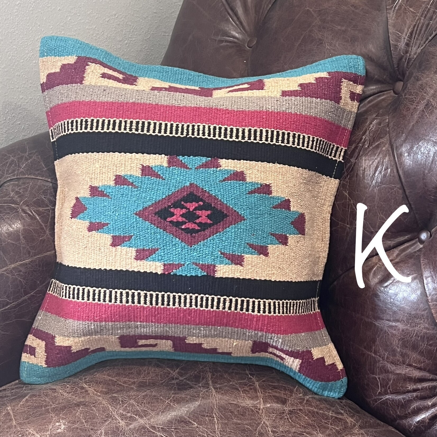 Aztec Cotton Pillow Cover