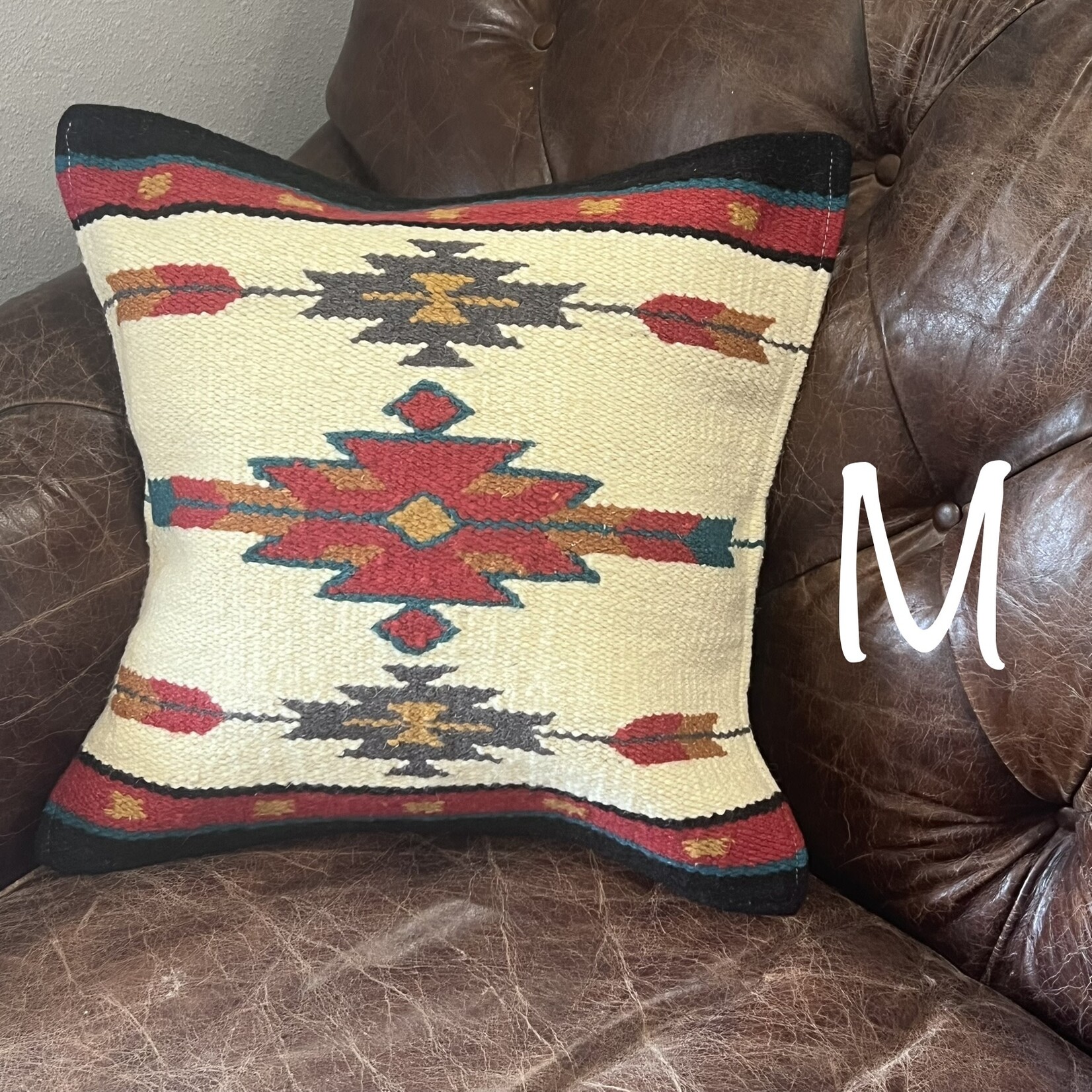 Wool Modern Maya Pillow Cover