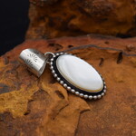RIQUEL HURLEY, MOTHER OF PEARL PENDANT