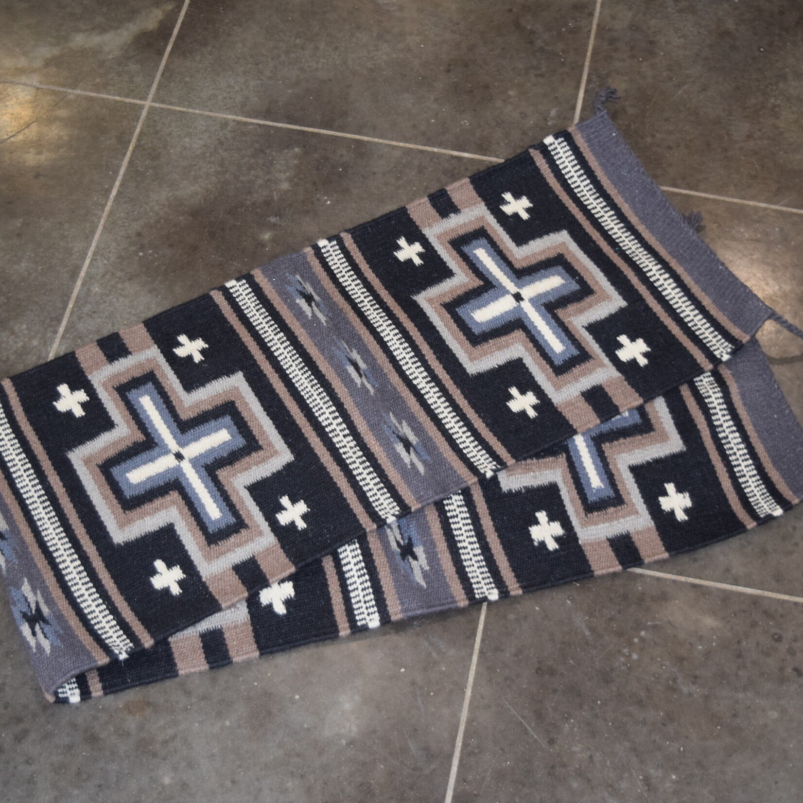 16" X 80" Wool Modern Maya Runner