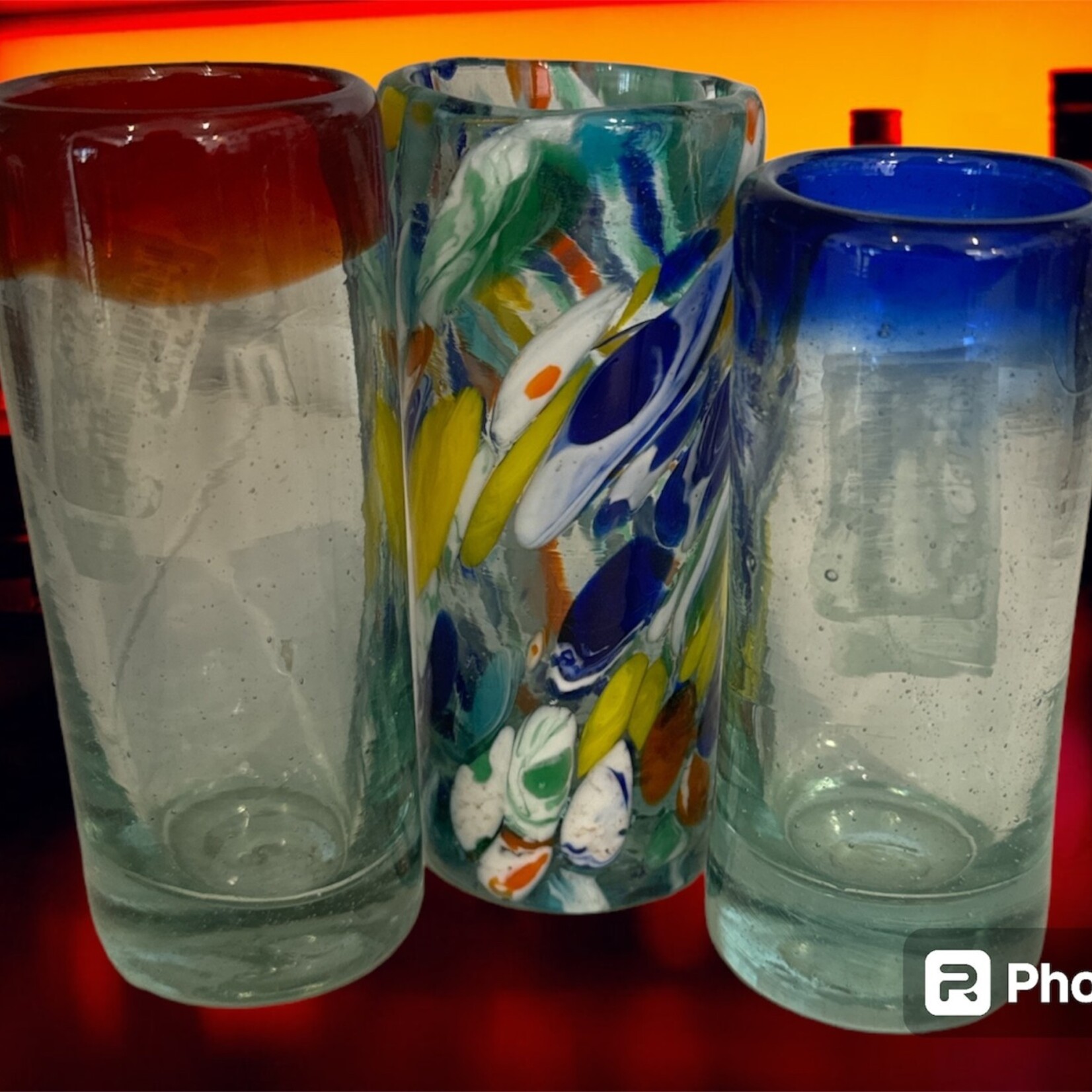 Glass Shot Glasses from Mexico