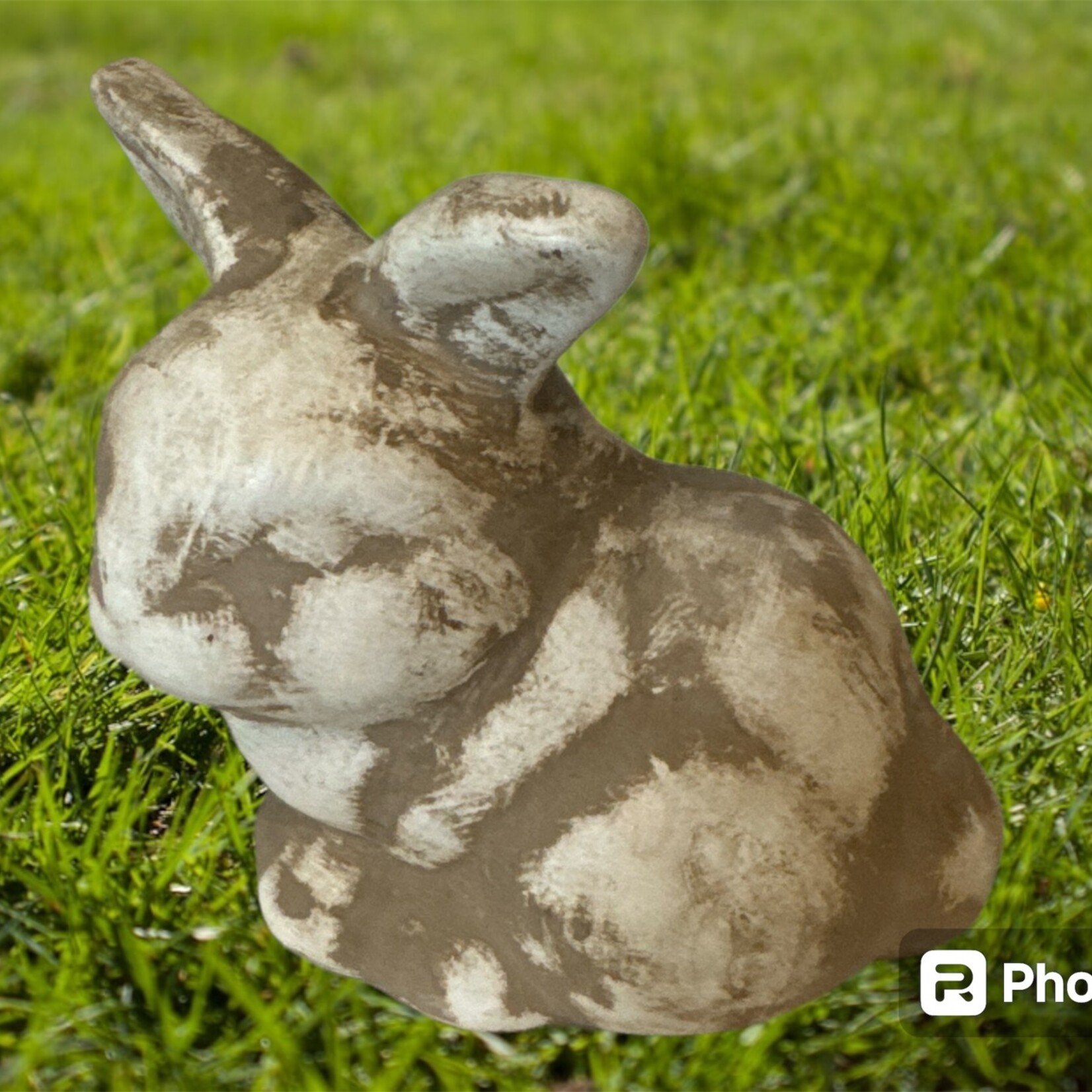 Clay Standing Bunny 6" Long