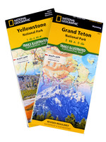 National Geographic Trails Illustrated Map 2-Pack: Grand Teton and Yellowstone