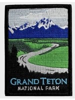 Grand Teton Retro Patch