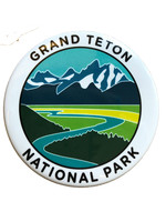 Snake River Overlook Round Magnet