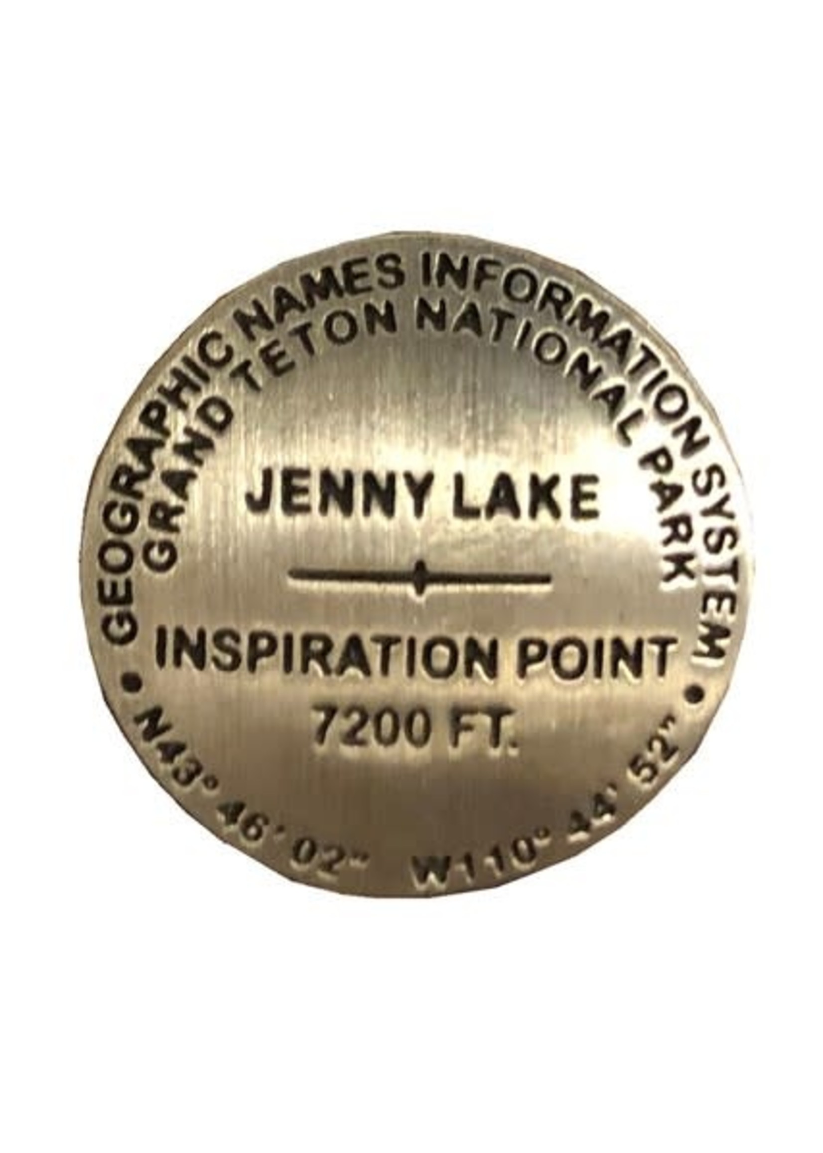 Inspiration Point Summit Marker Pin