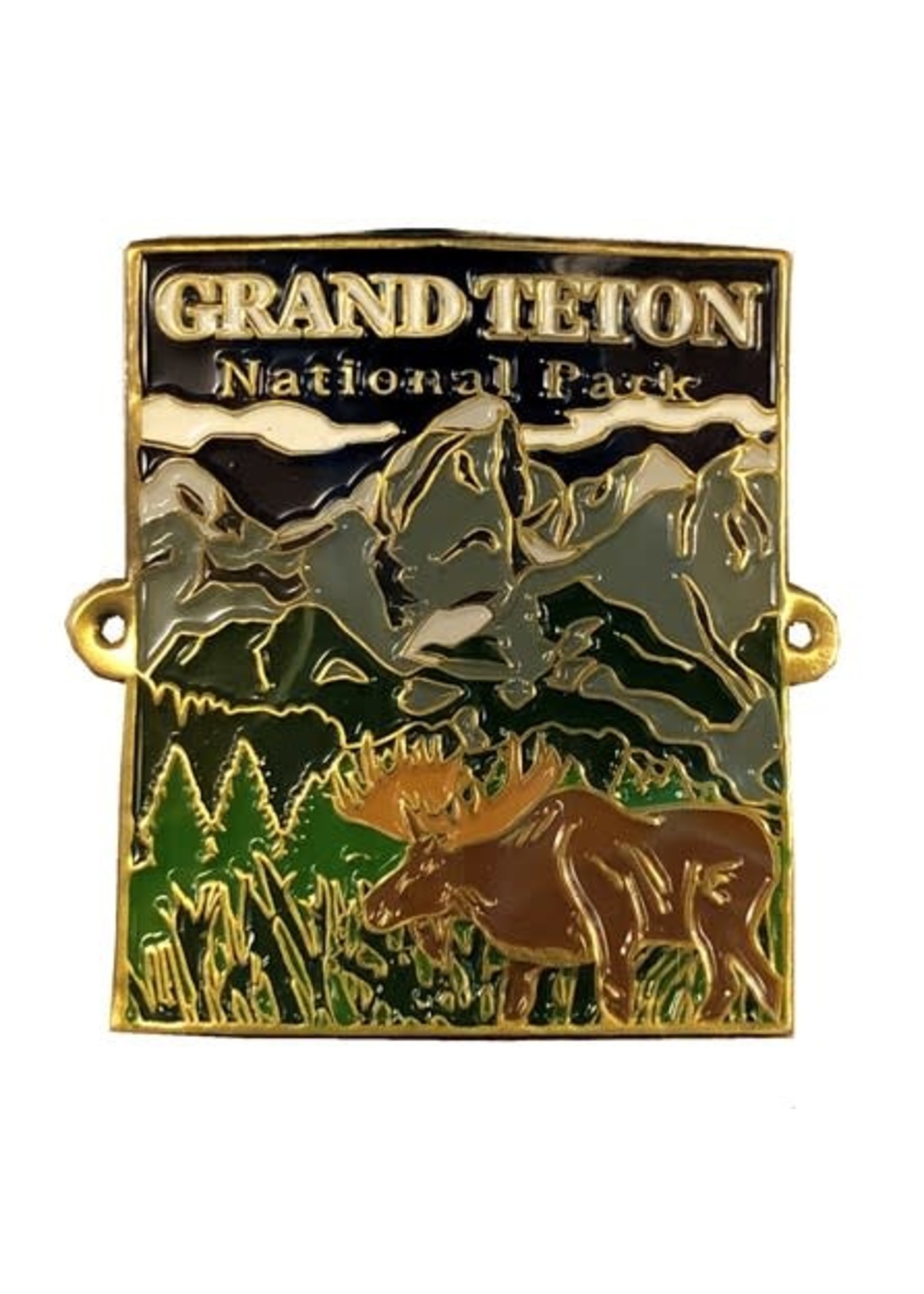 GT Moose Hiking Stick Medallion
