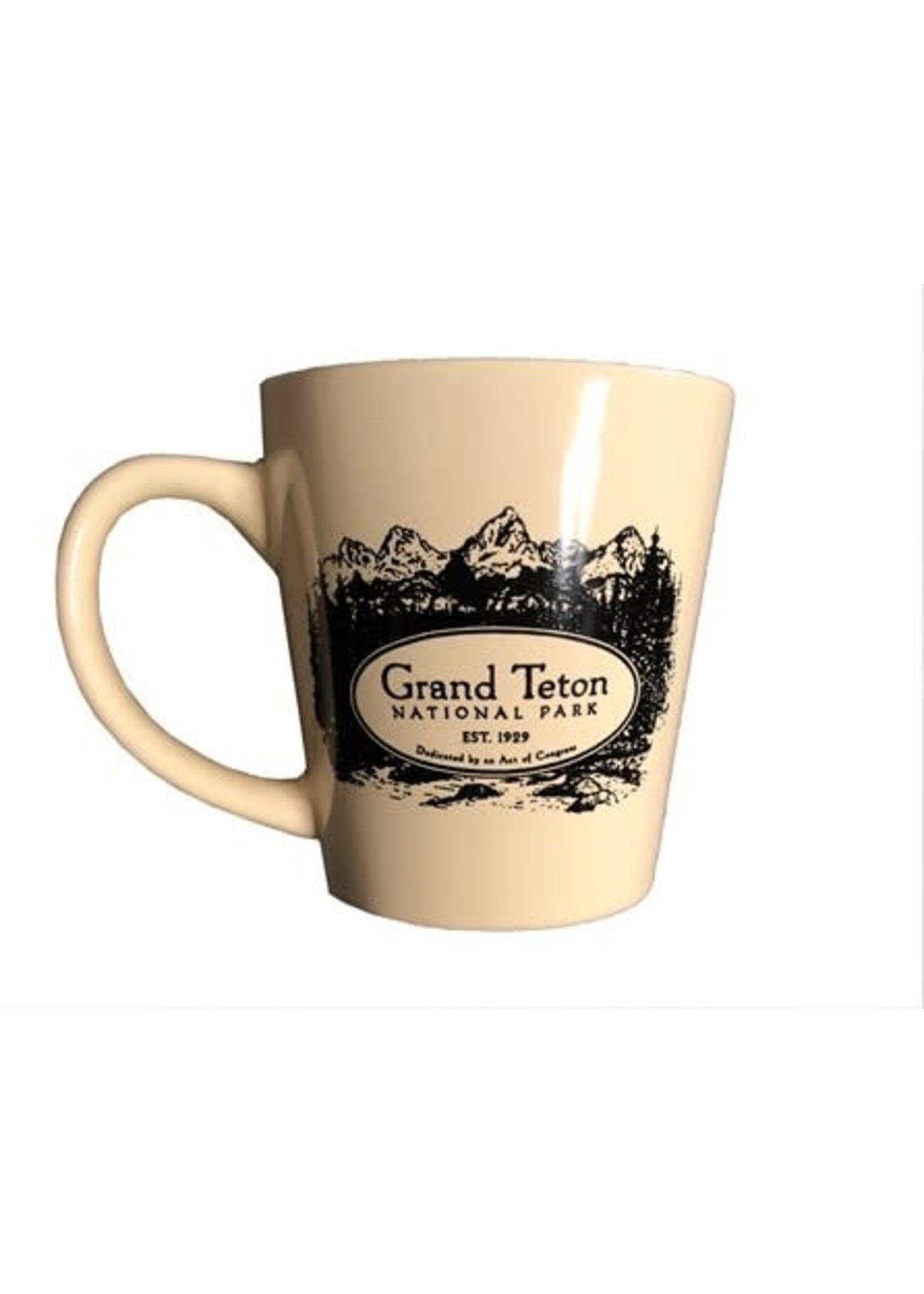 Grand Teton Inside Map Mug