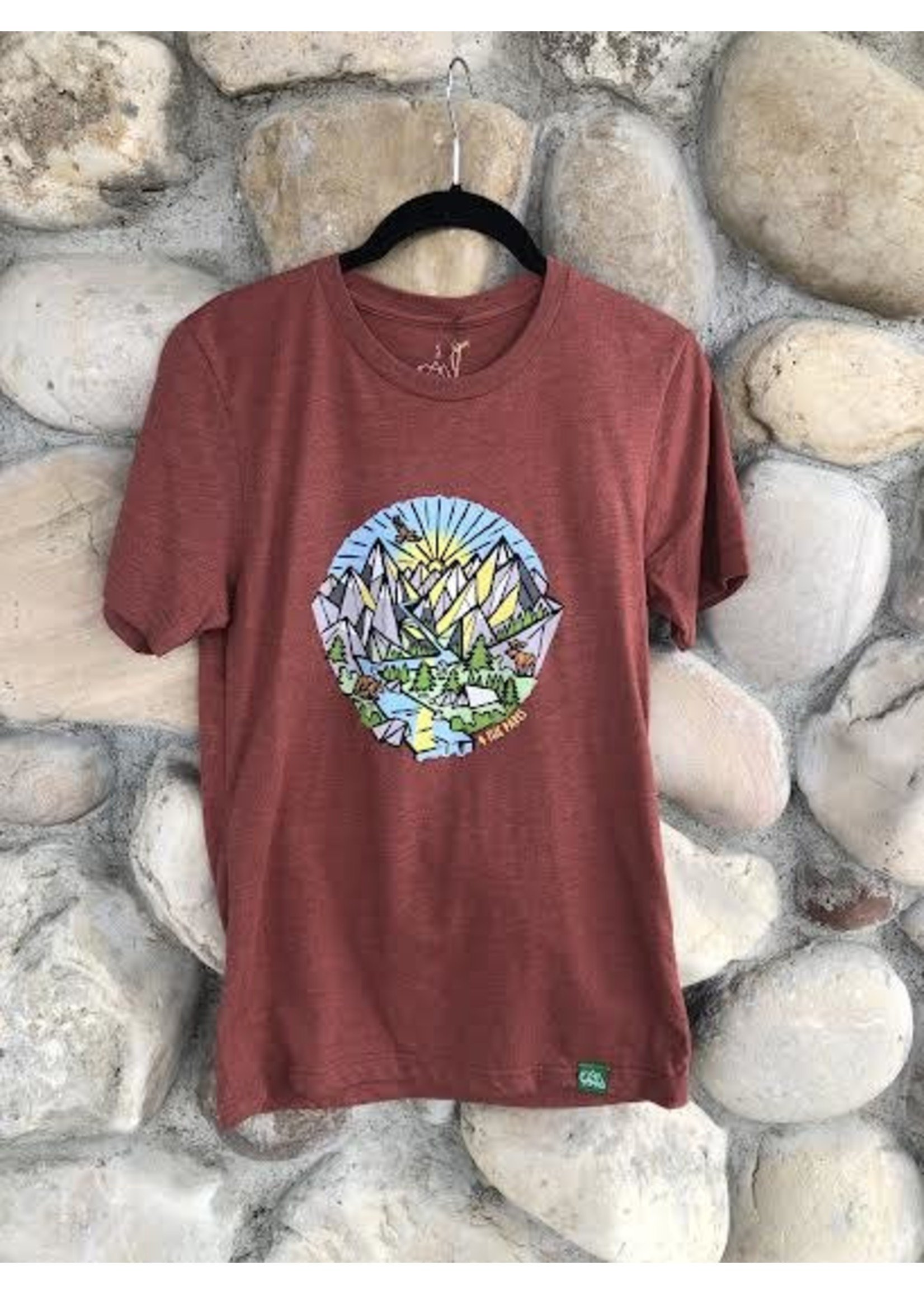 Prismatic Mountain Tshirt