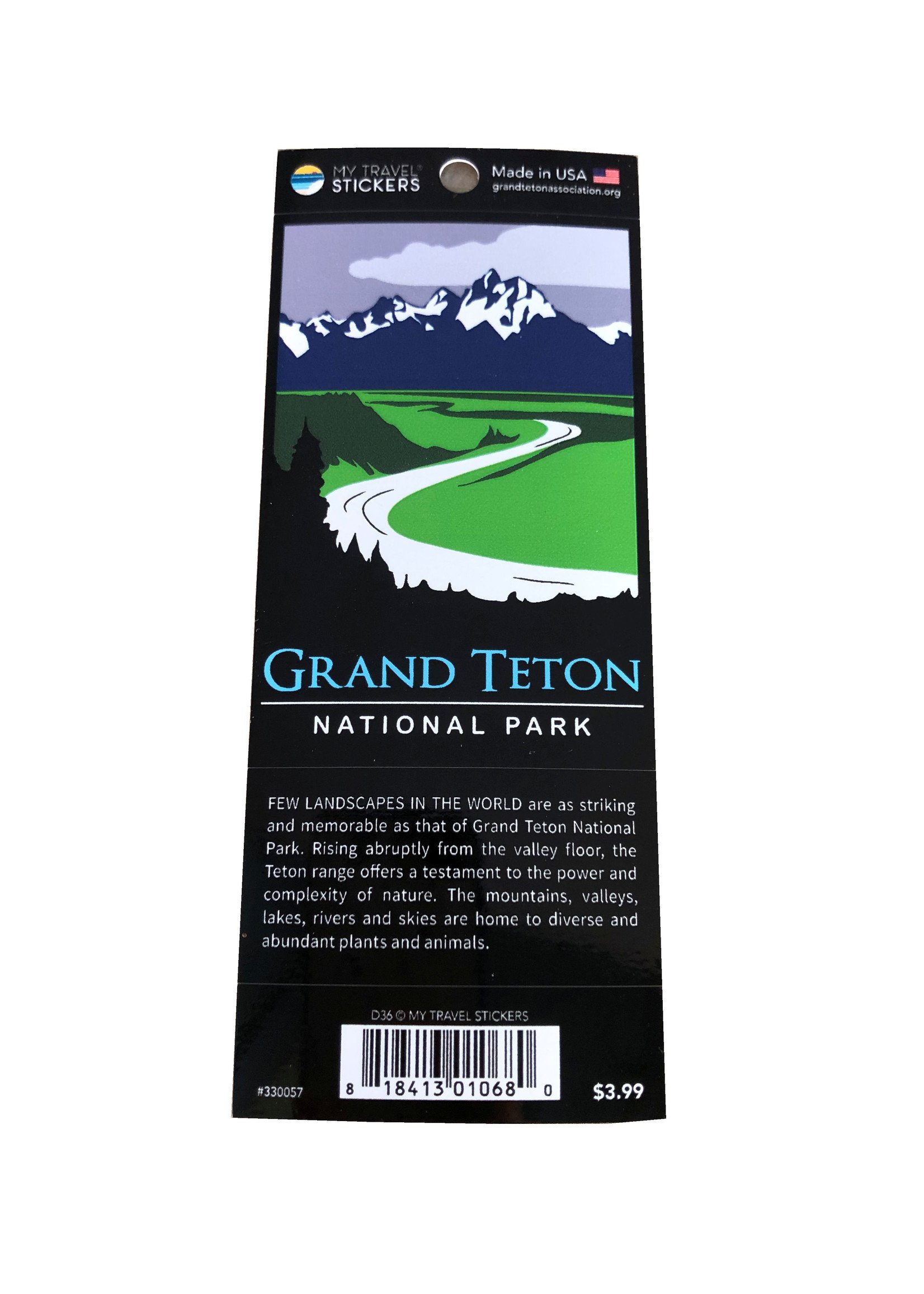 Grand Teton Retro Sticker