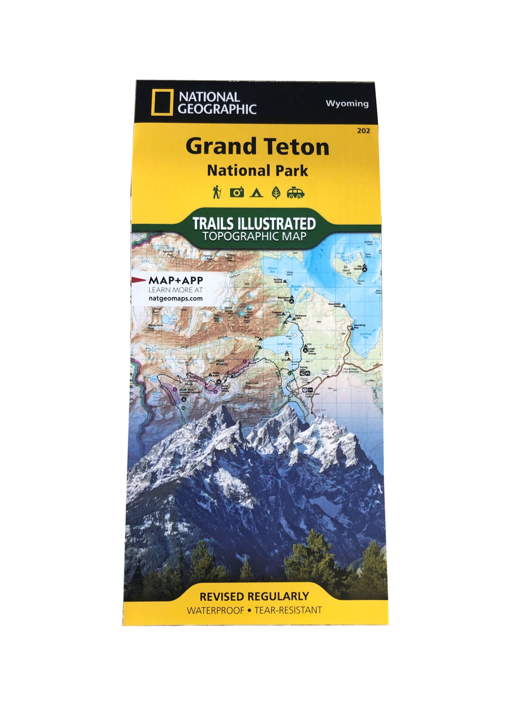 National Geographic Trails Illustrated Map: Grand Teton National Park