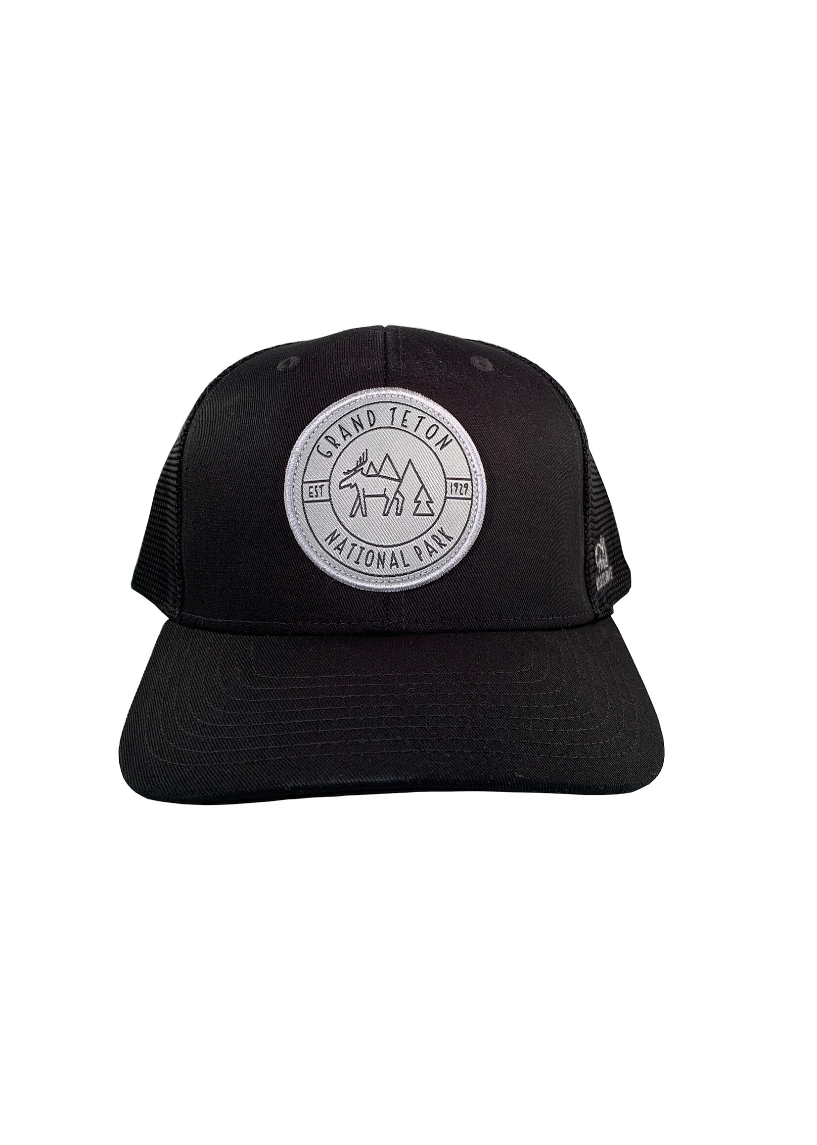 Grand Teton Moose Black Hat