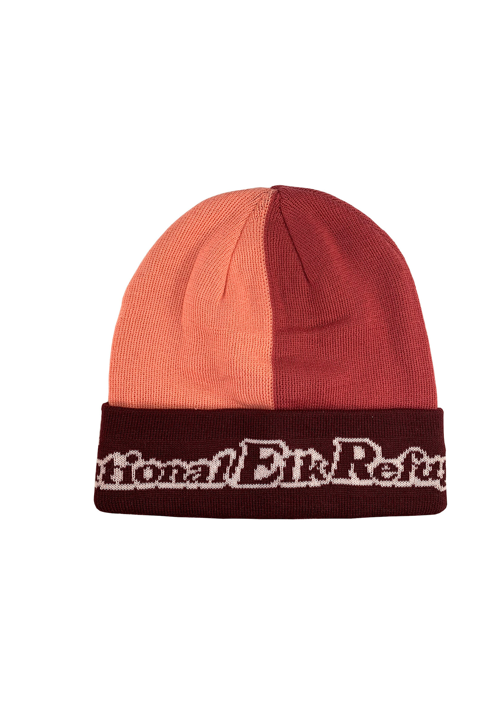 National Elk Refuge Pink and Maroon Beanie