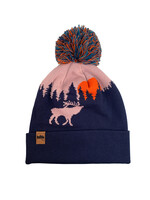 Elk, Sun, & Tree Beanie