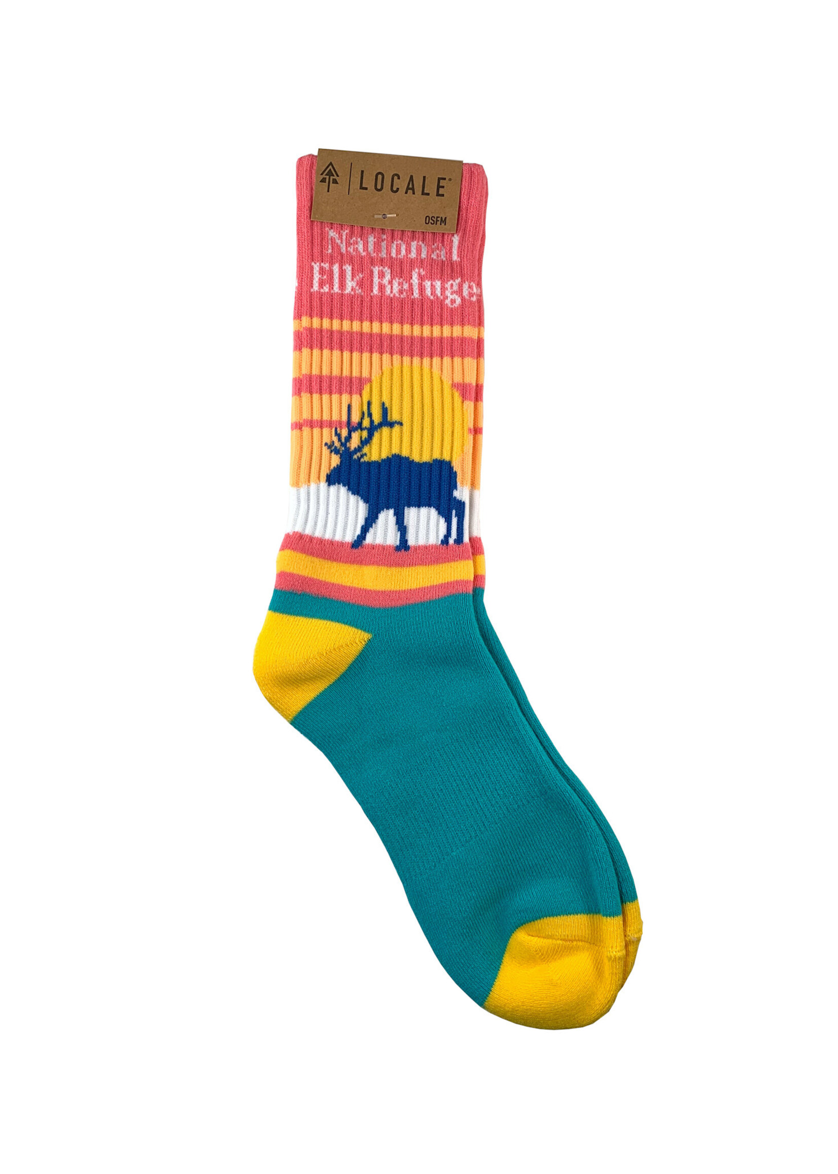 National Elk Refuge Elk Sun Socks
