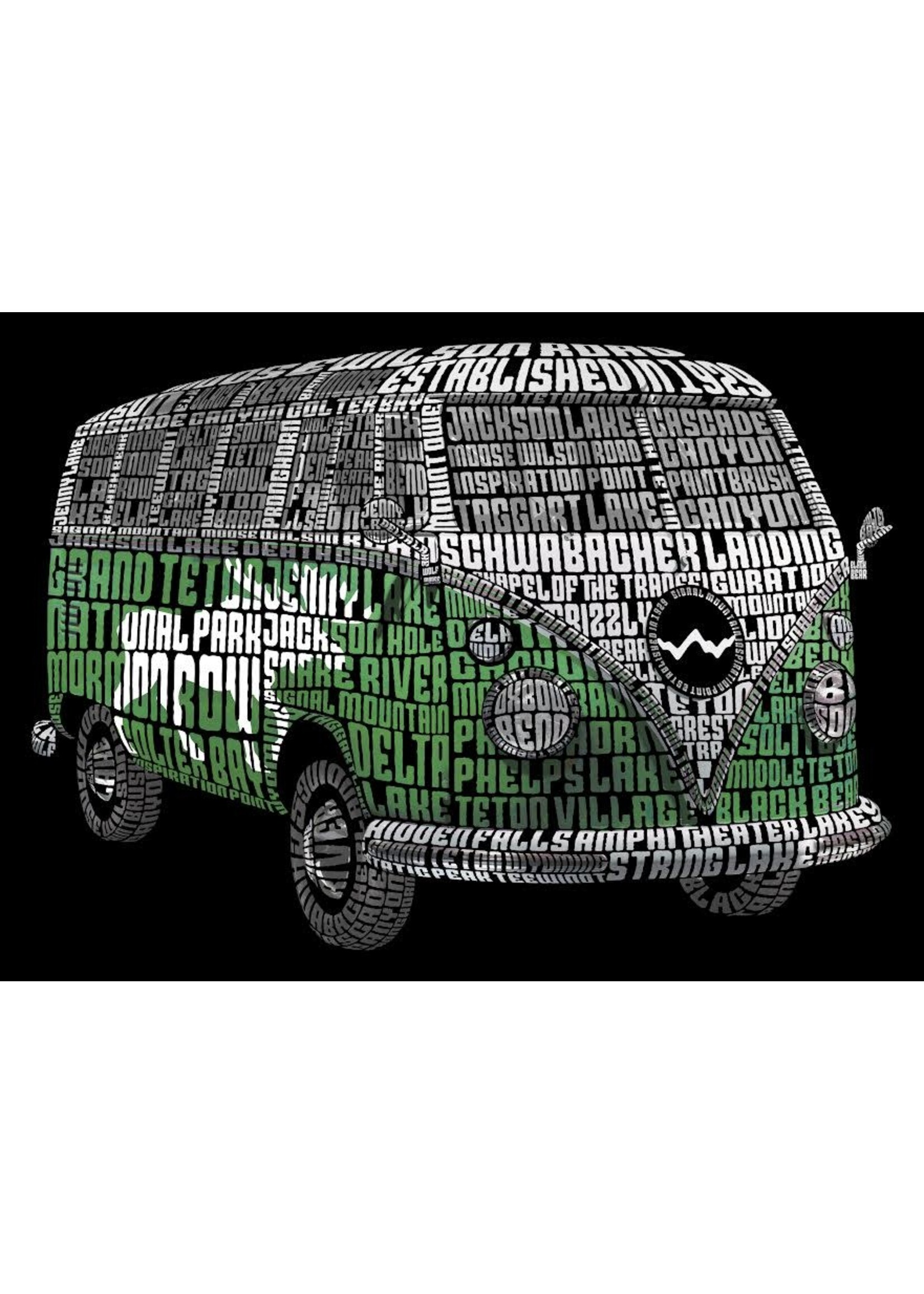 Grand Teton Word Van Tshirt