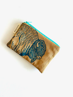 Bison Zip Pouch