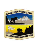 Grand Teton & Yellowstone Combo Patch
