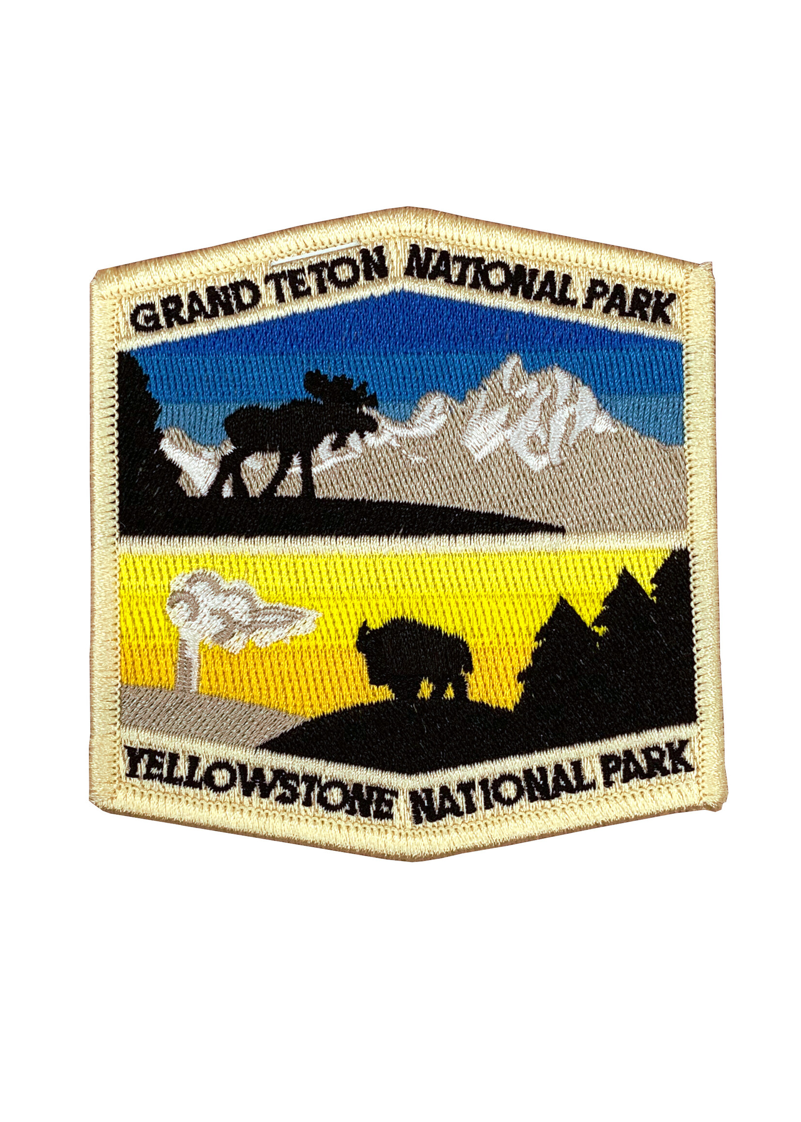 Grand Teton & Yellowstone Combo Patch